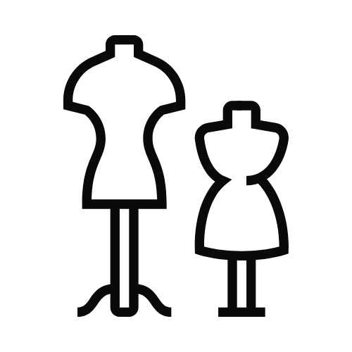 Mannequin de couture représentant l’étude de la morphologie corporelle dans le cadre d’un coaching style personnalisé à Nice